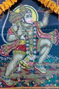 Hanuman, Templo Sri Thenday Yutthapani, Ciudad Ho Chi Minh, Vietnam de Unknown
